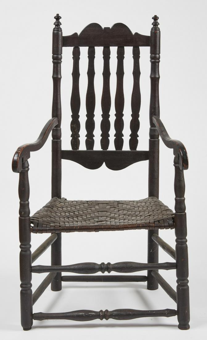 Bannister Back Arm Chair (1 of 3)