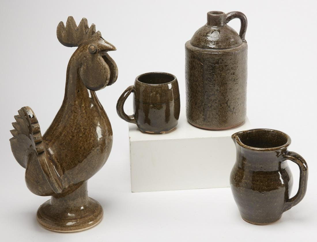 4 Pieces Southern Pottery (1 of 2)