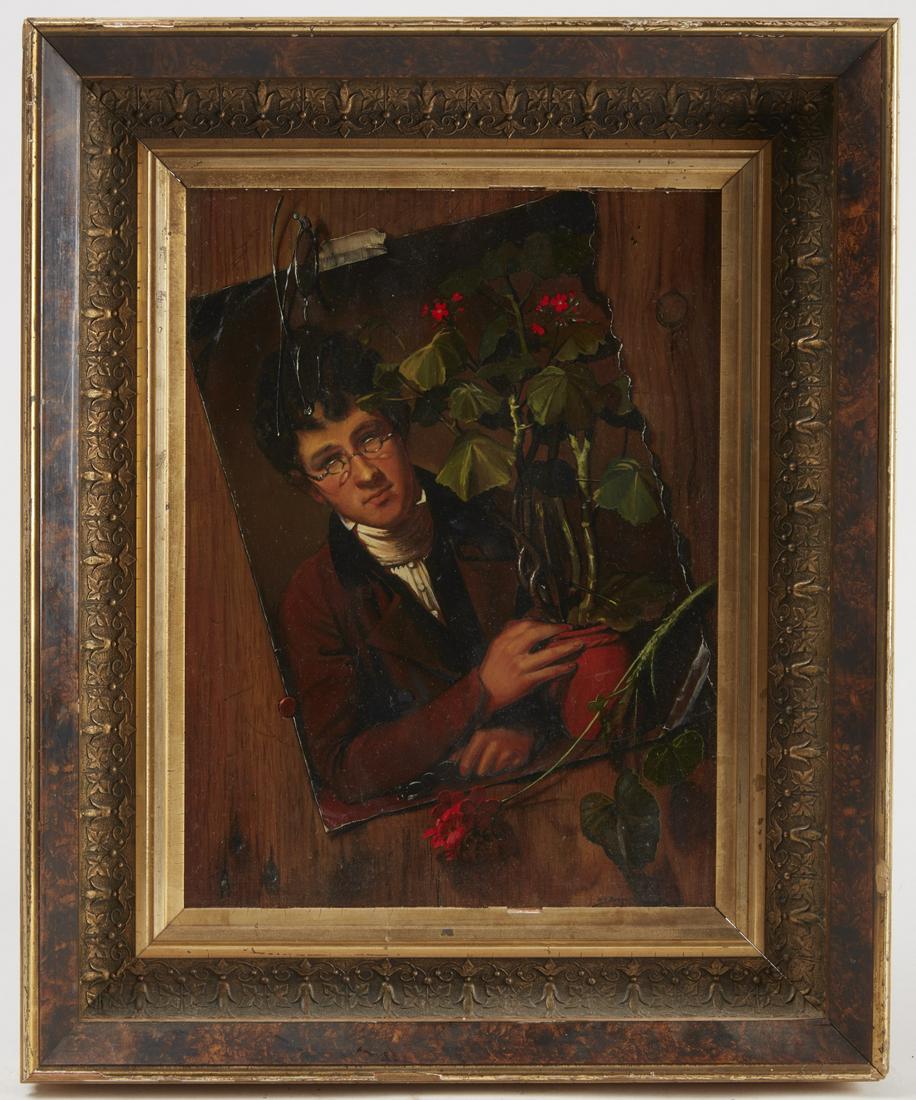 Heather Braginton -Smith Reubens Peale: Heather Braginton -Smith, Reubens Peale, oil on panel. dated 1993. Frame size: H 22-1/2", W 18-1/2"; sight size: H 15-1/2", W 11-1/2"; board H 16", W 12". Excellent condition.