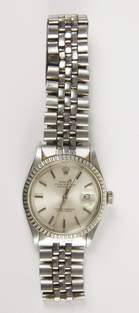 Rolex Men's Datejust Automatic Oyster Watch: Rolex Men's stainless datejust automatic oyster watch with jubilee bracelet. Working condition. Payment must be by cash, check or wire transfer unless buyer is known to us.