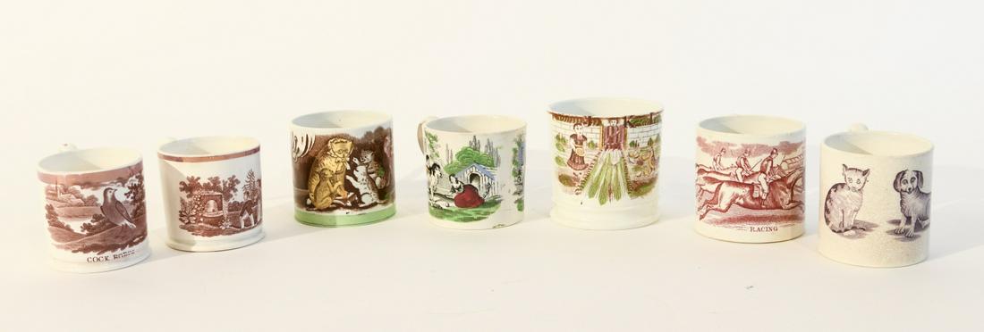 7 Early Child's Mugs with Animal Theme (1 of 6)