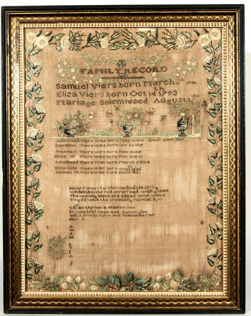 Needlework Family Record (1 of 1)