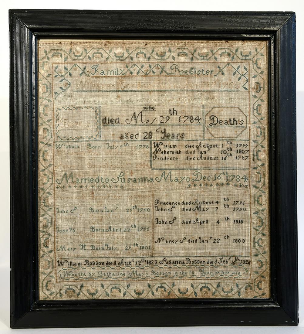 Needlework Family Record (1 of 1)