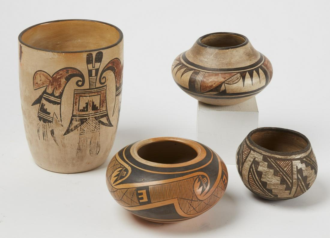 Four Pieces Native American Pottery (1 of 4)