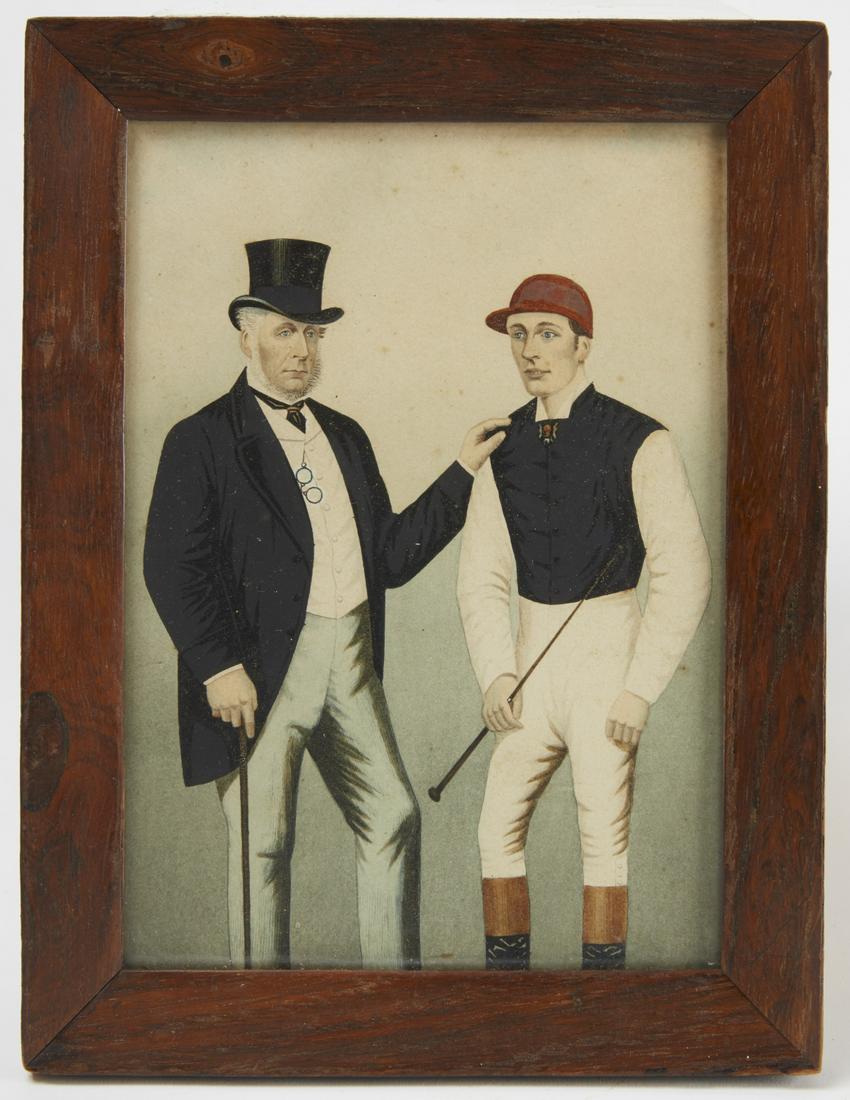 Rare portrait of English Jockey Fred Archer (1 of 3)