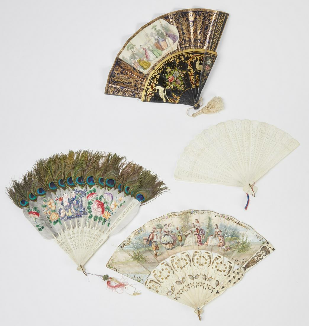 Fine Lot 4 Ladies Fans (1 of 3)