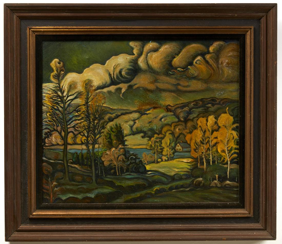 Modernist Landscape Painting (1 of 3)