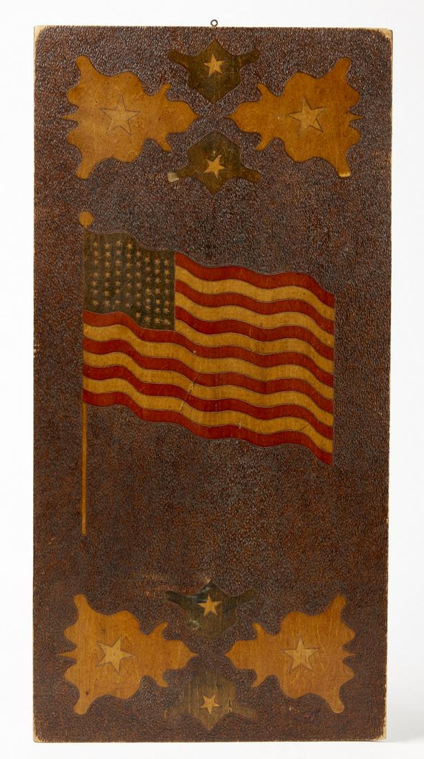 Checkerboard with American Flag (1 of 6)