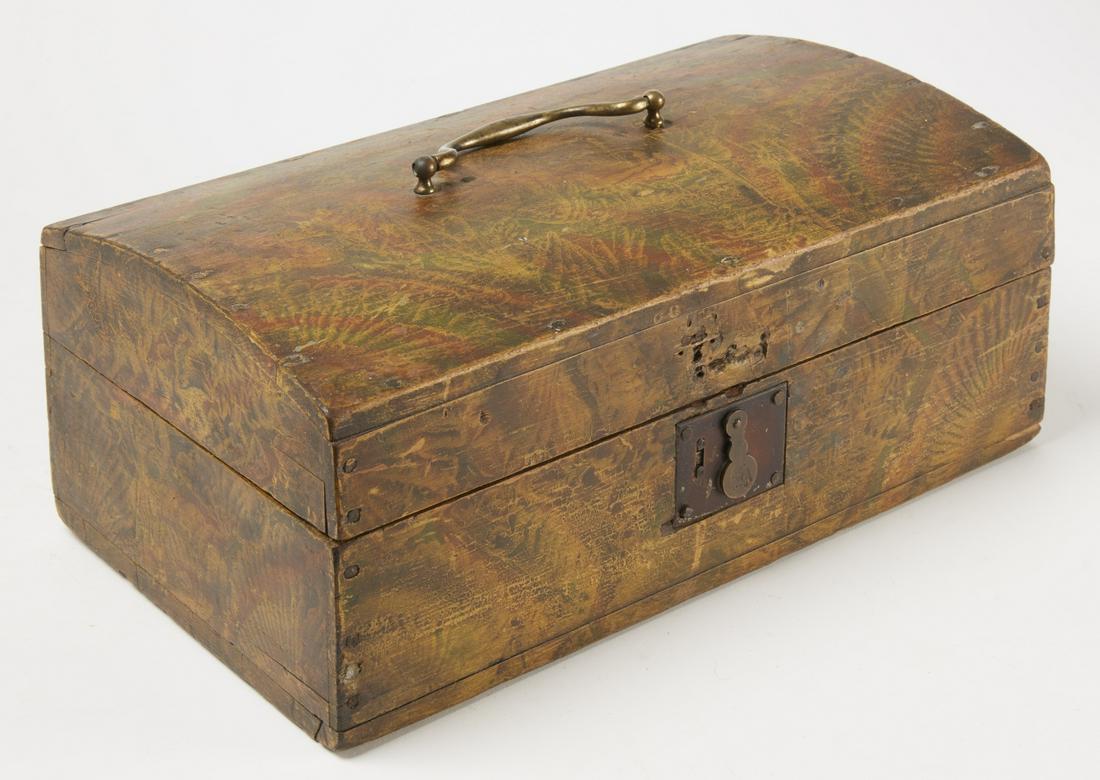 Three Color Sponge Decorated Document Box (1 of 7)