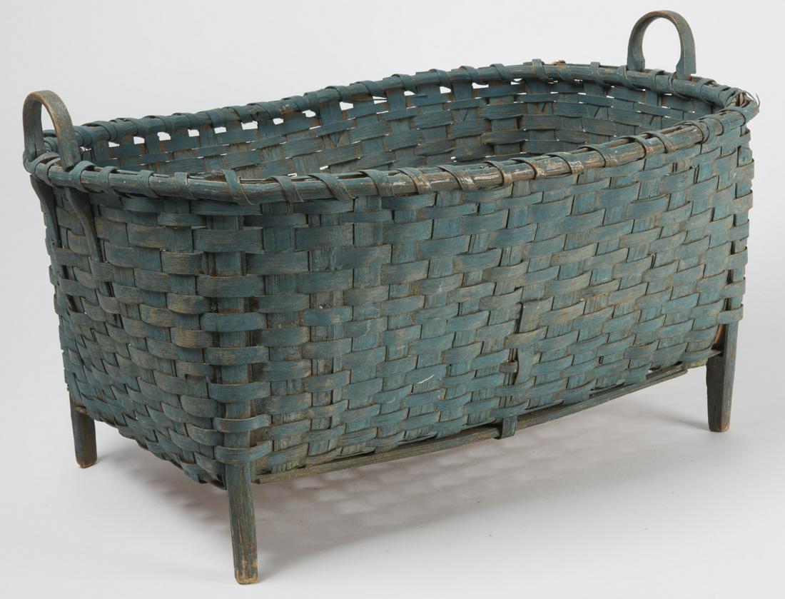 Exceptional Blue Footed Basket (1 of 7)