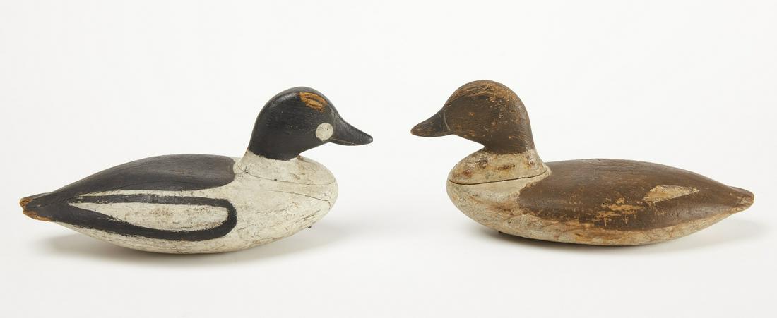 Pair of Goldeneye Decoys - Sam Collins (1 of 3)