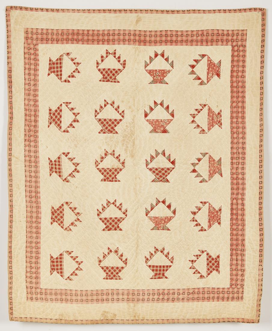 Baskets Crib Quilt (1 of 2)