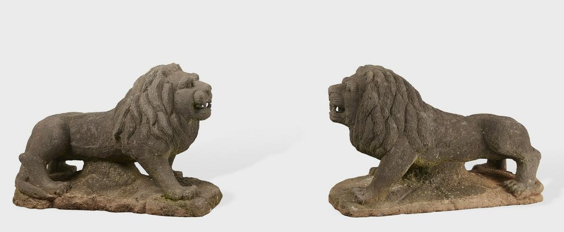 Pair of Stone Lions (1 of 6)