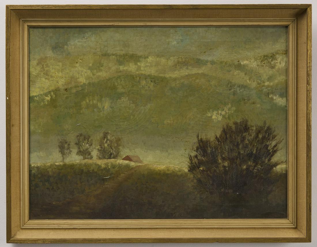 Landscape with Red Barn (1 of 3)