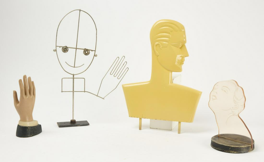 Lot of Art Deco Store Display Items (1 of 3)