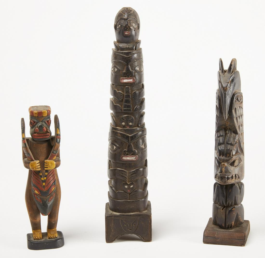 Three Carved Totems (1 of 4)
