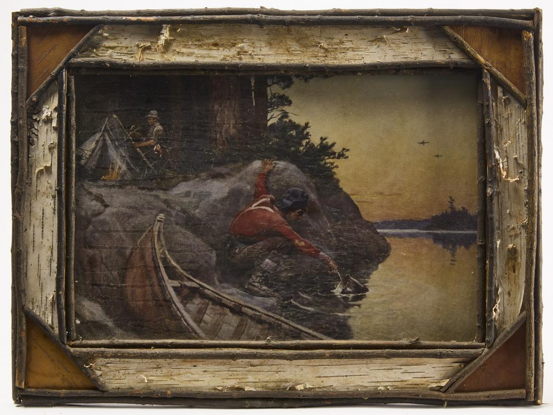 Rustic Birch Bark Frame (1 of 3)