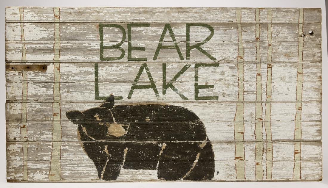 Bear Lake Vintage Camp Sign (1 of 2)