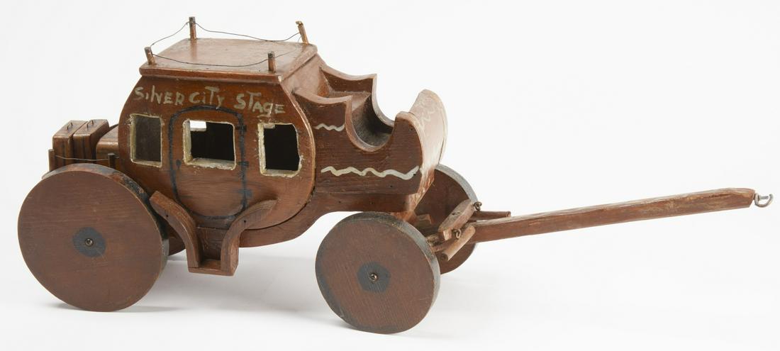 Silver City Stage Coach w/3 Pieces of Luggage (1 of 6)