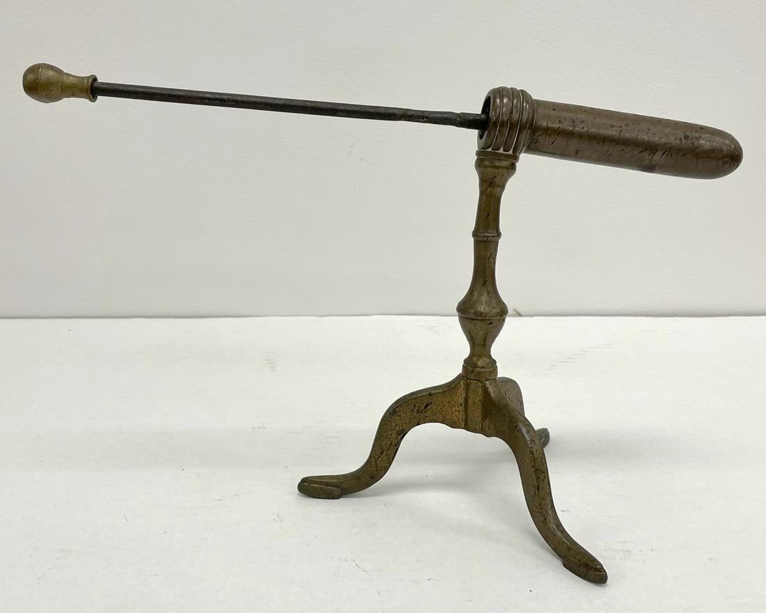 Antique Brass and Iron Goffering Iron (1 of 1)