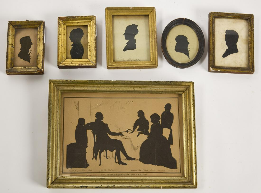 Group 6 Framed Silhouettes (1 of 1)