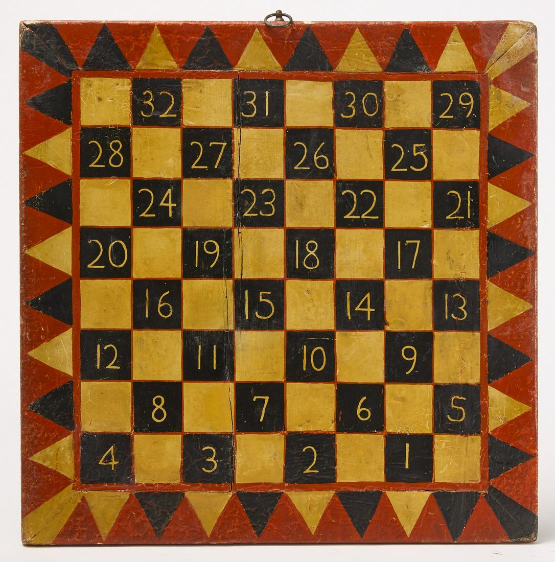 Checkerboard - Red, Black, Gold, 2 Sided (1 of 2)