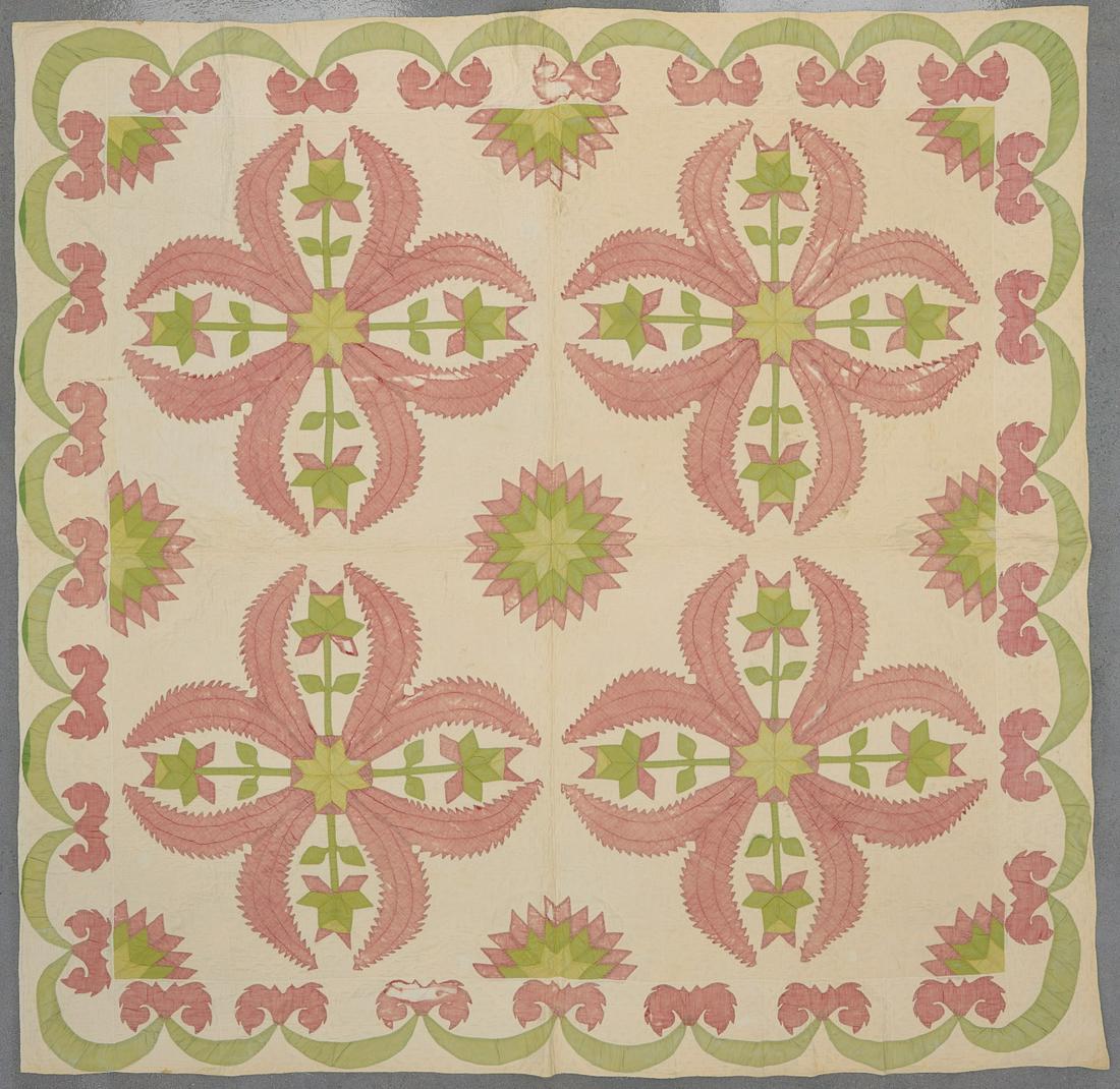 Princess Feather Quilt (1 of 3)