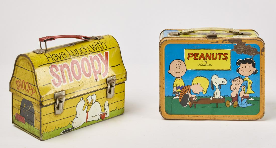 Vintage Lunch Boxes - Snoopy and Peanuts (1 of 2)
