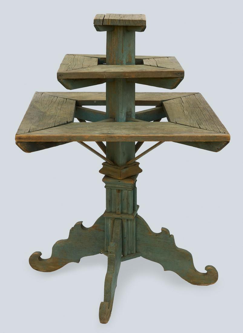 Blue Plant Stand (1 of 4)