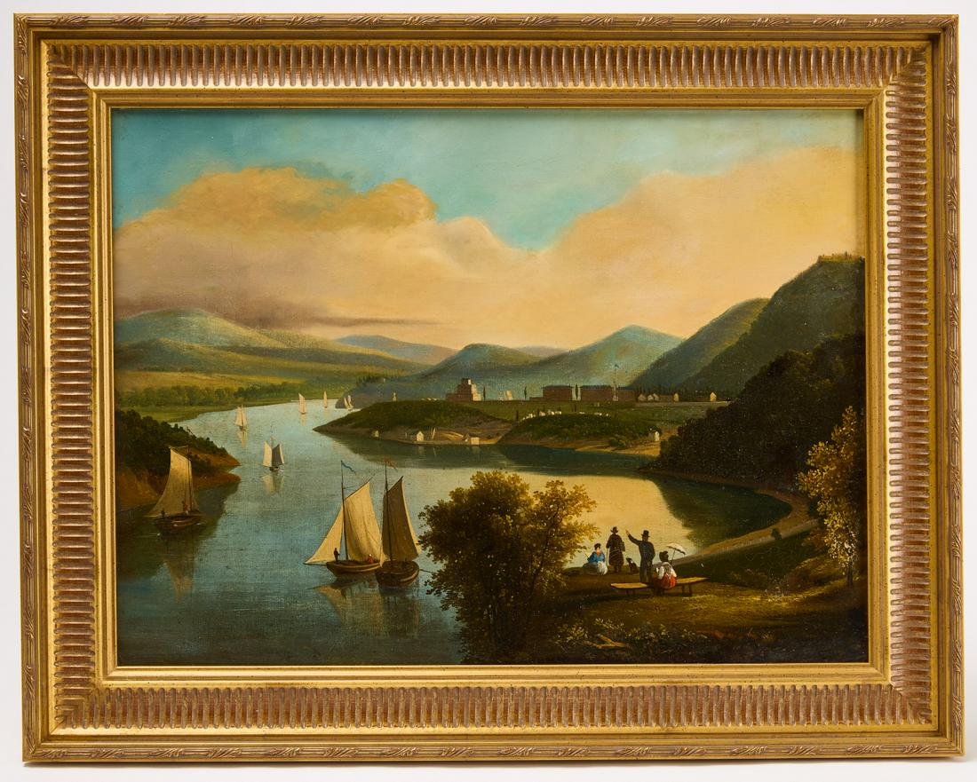 Primitive Hudson River Painting (1 of 6)