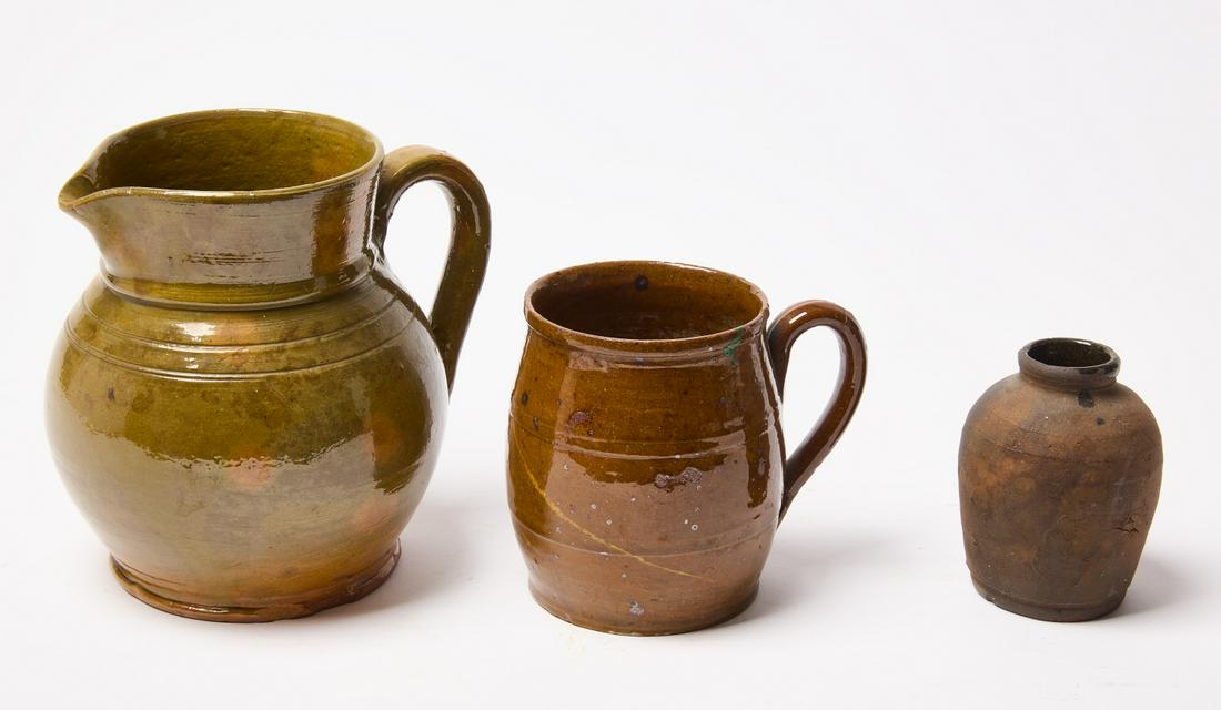 Redware Pitcher, Mug and Ink (1 of 4)