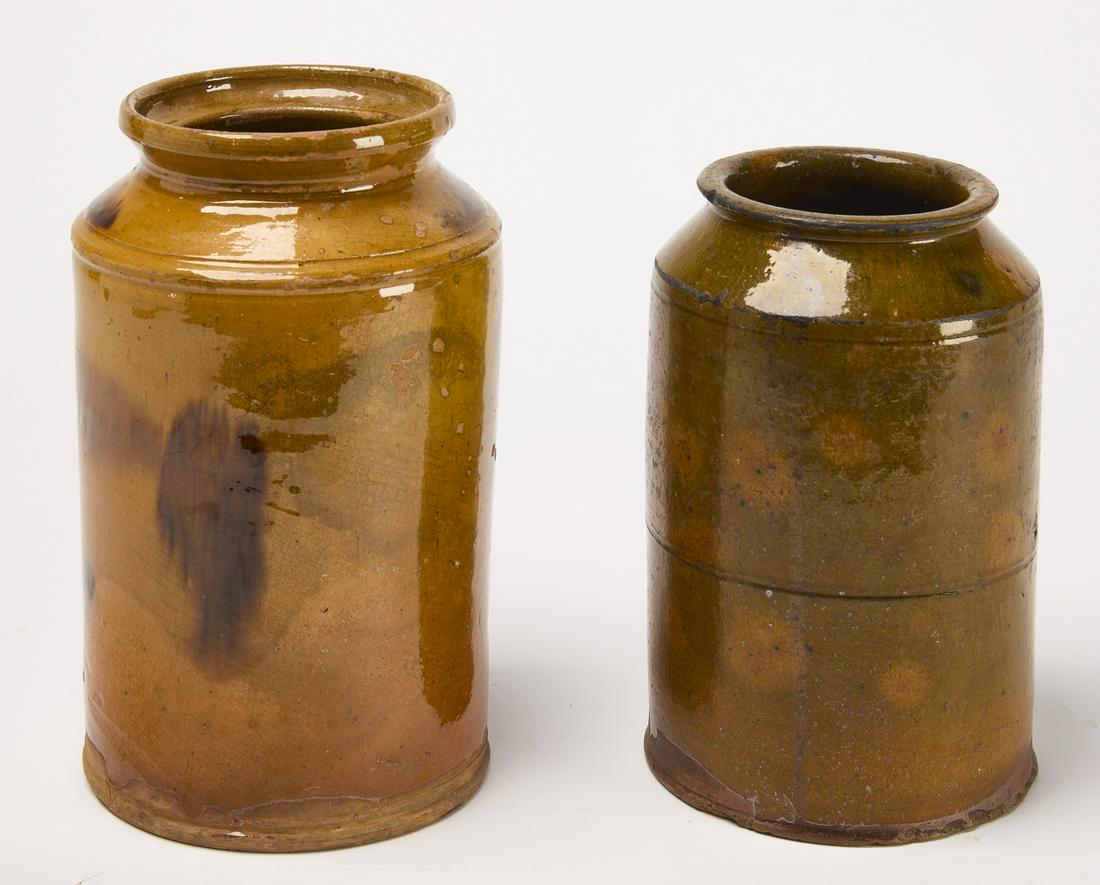 Two New England Redware Jars (1 of 5)