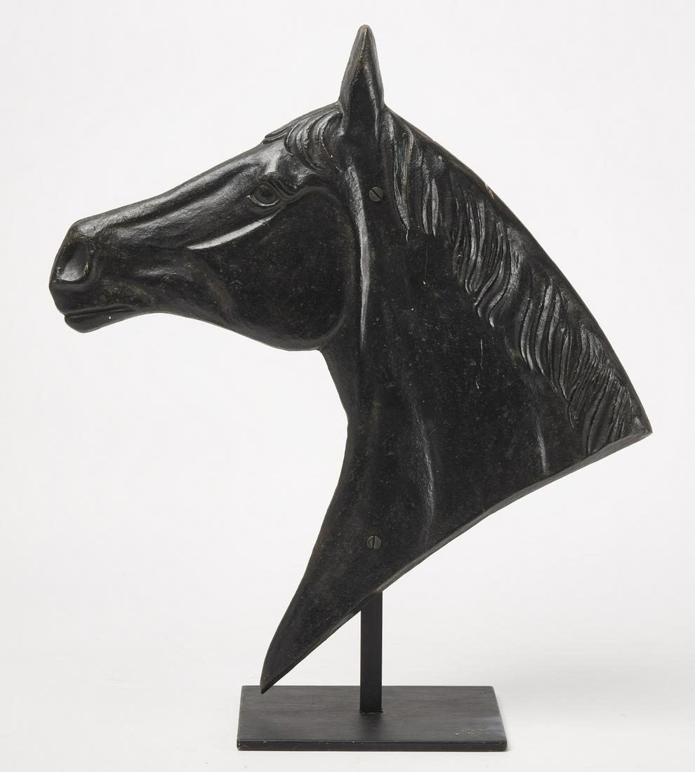 Iron Horse Head on Stand (1 of 2)