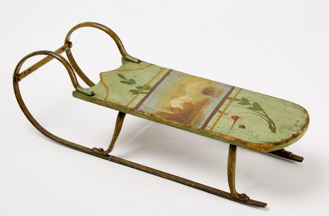 Miniature Painted Sled (1 of 4)