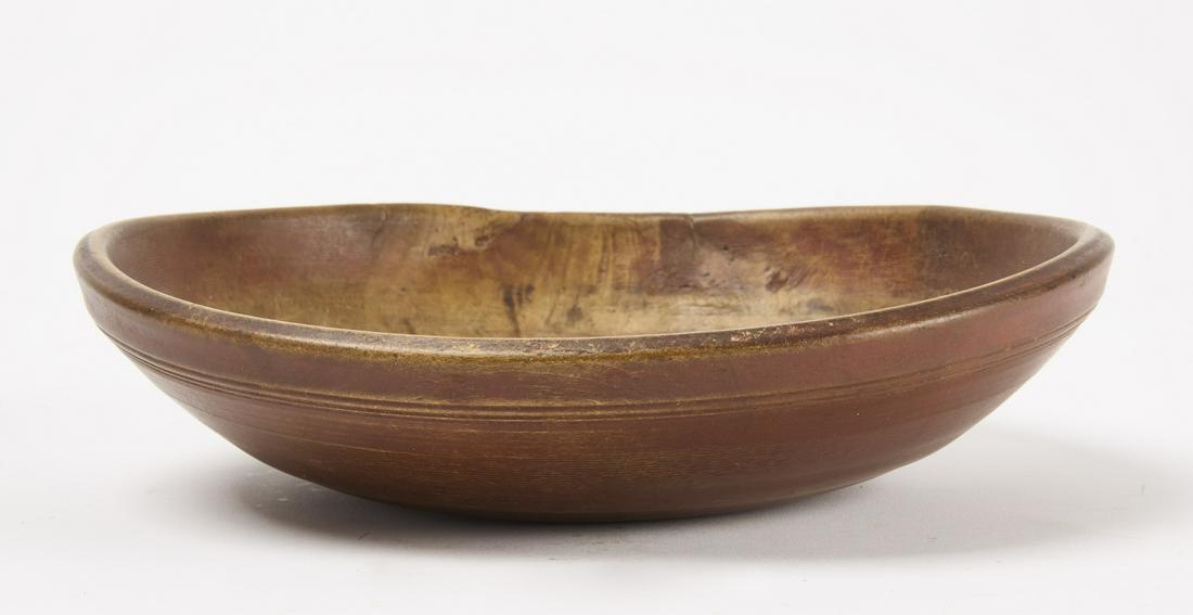 Early Turned and Painted Bowl (1 of 4)