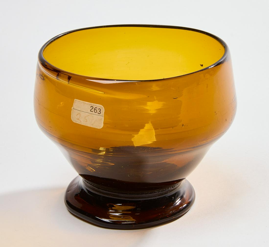 Amber Footed Master Bowl (1 of 3)