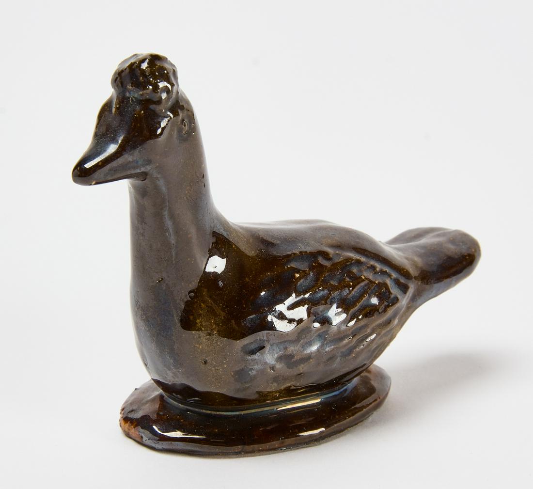 John Maize Redware Bird (1 of 3)
