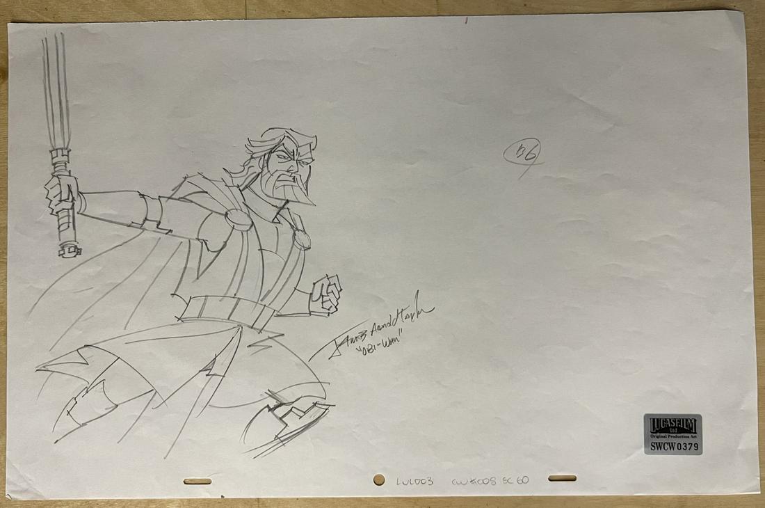 Star Wars: Clone Wars Production Drawings (1 of 3)