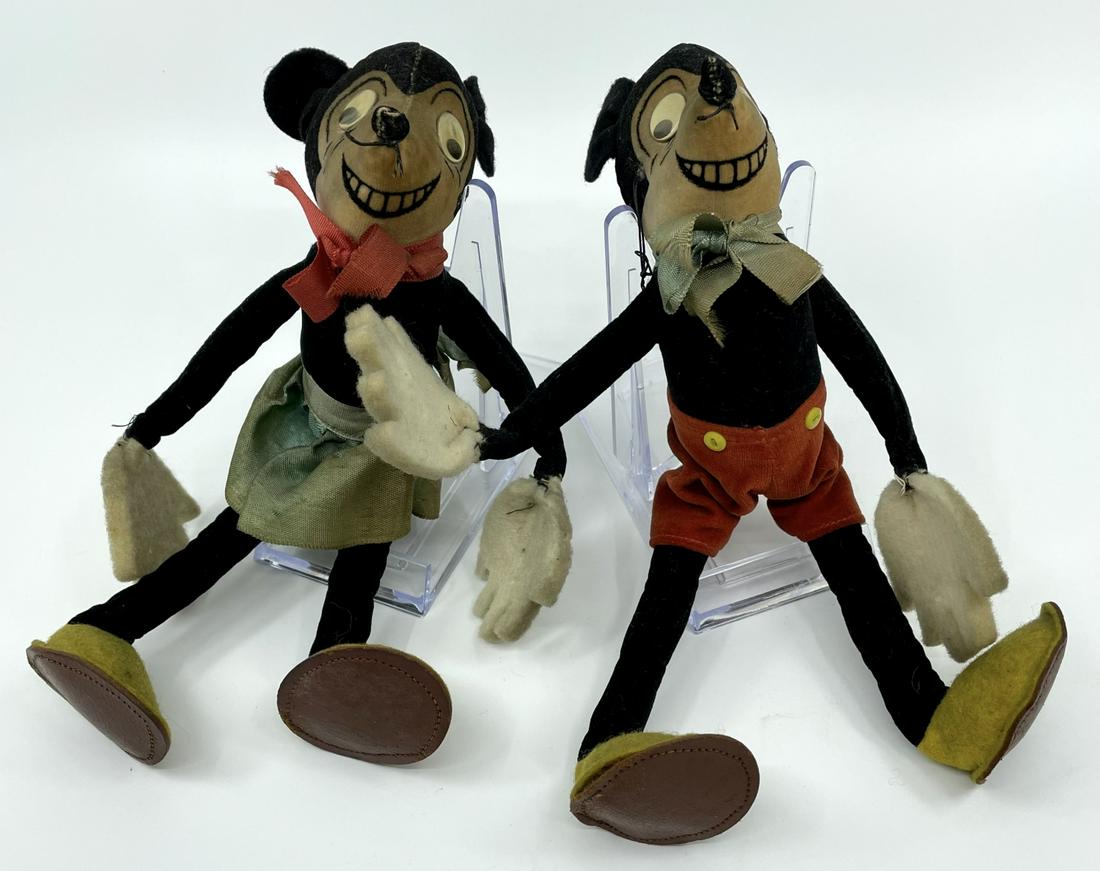 Antique Mickey and Minnie Mouse (1 of 3)