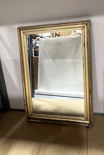 Period Gold Leaf Frame with Mirror (1 of 2)