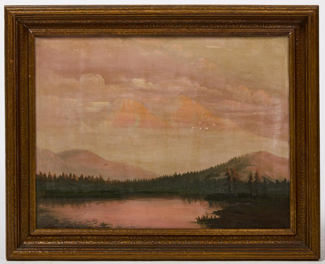 New York Landscape Oil on Canvas (1 of 2)