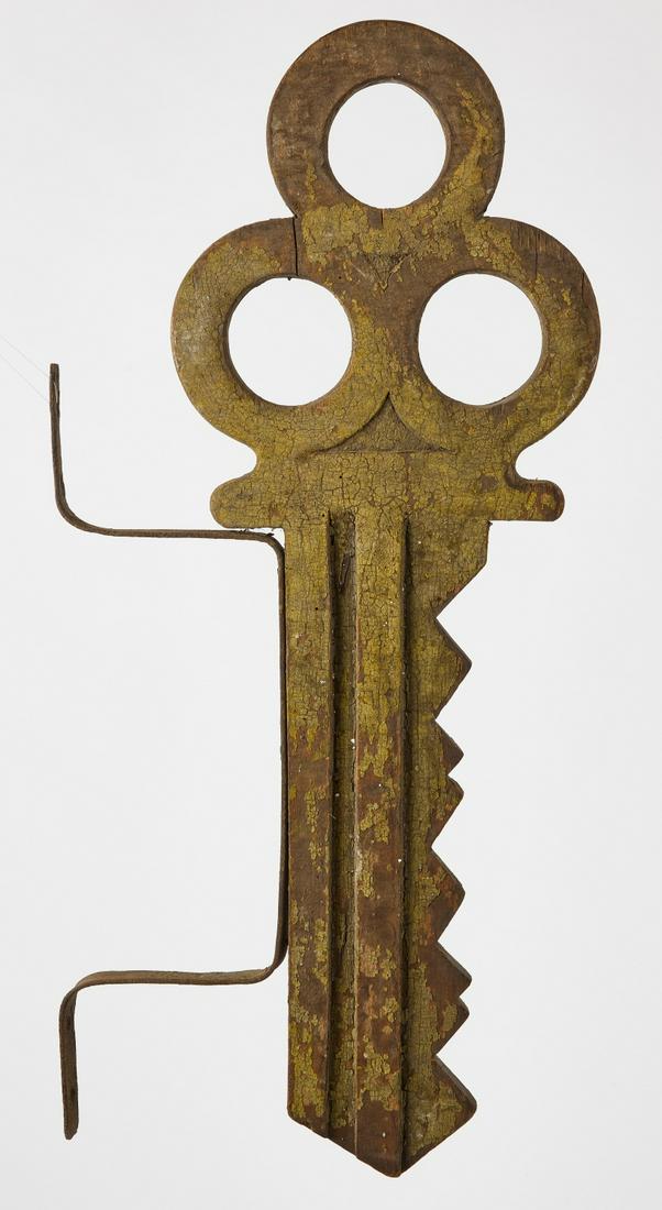 Carved Wood Key Trade Sign (1 of 3)