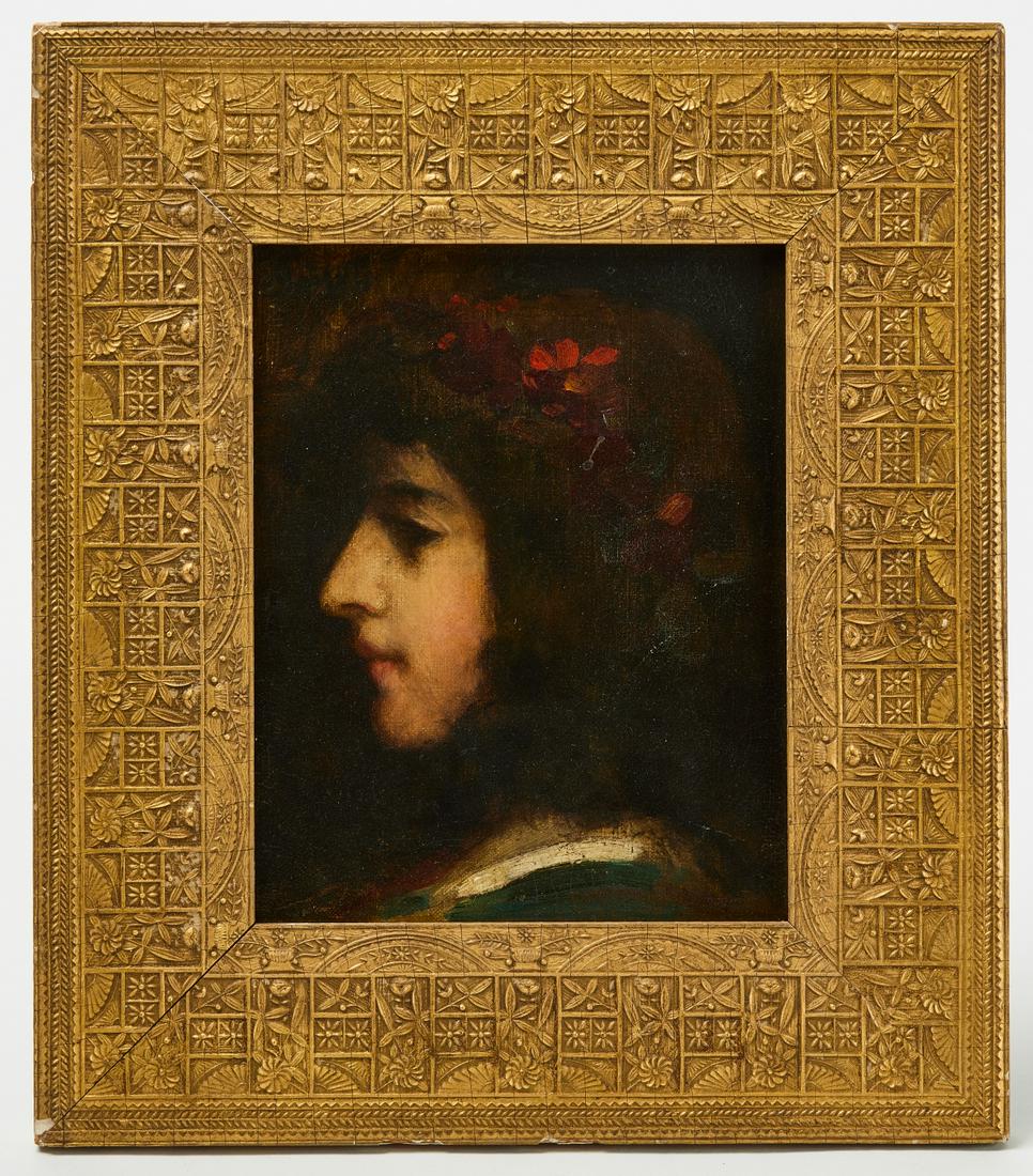 Portrait of Young Woman - Charles Stetson (1 of 2)