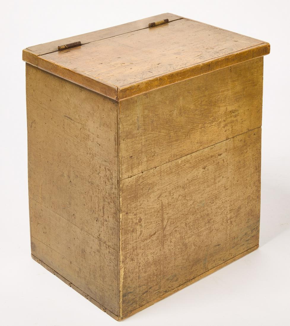 Small Painted Wood Box (1 of 4)