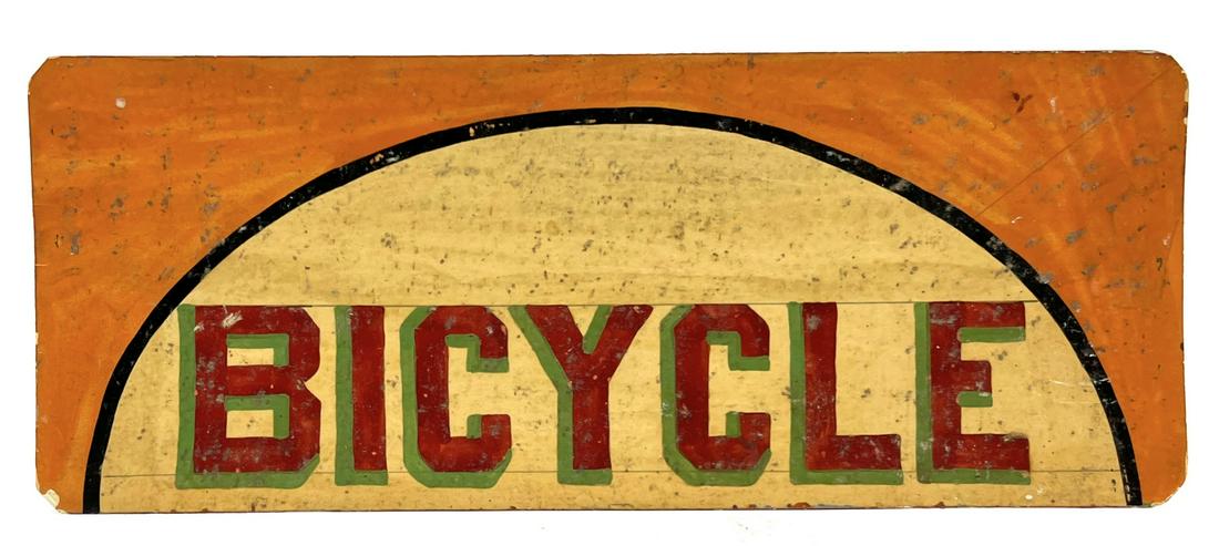 Painted Bicycle Trade Sign (1 of 3)