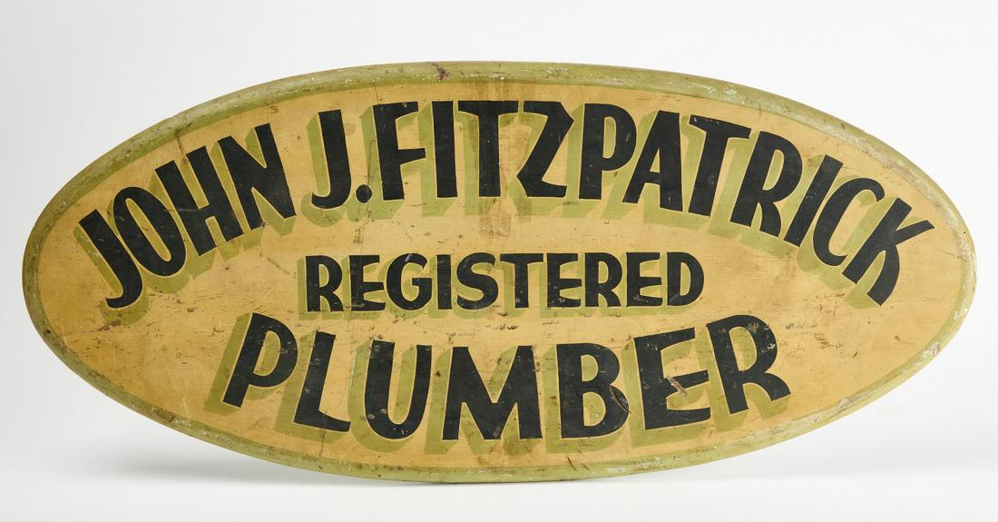 Plumber Trade Sign (1 of 3)
