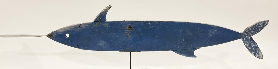 Wooden Swordfish Weathervane (1 of 3)