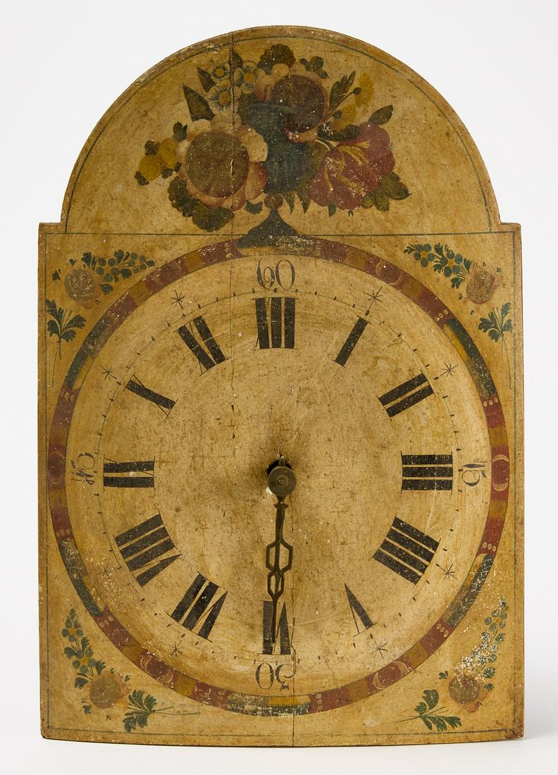 Early Clock Works Painted Face (1 of 4)