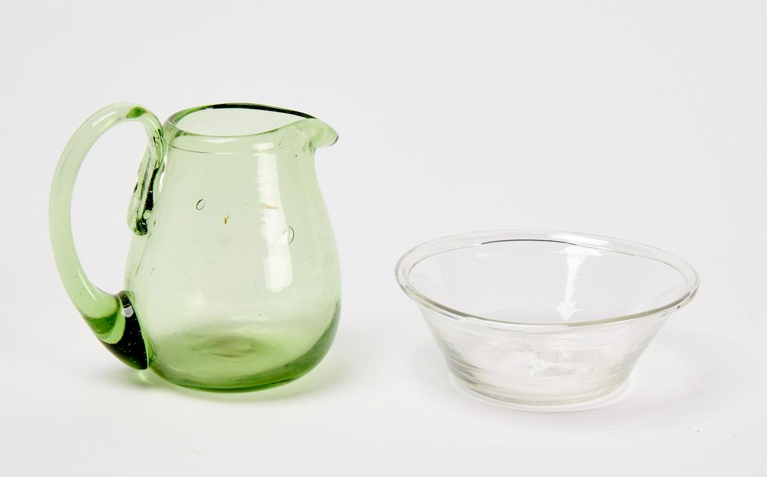 Two Early Glass Items (1 of 3)