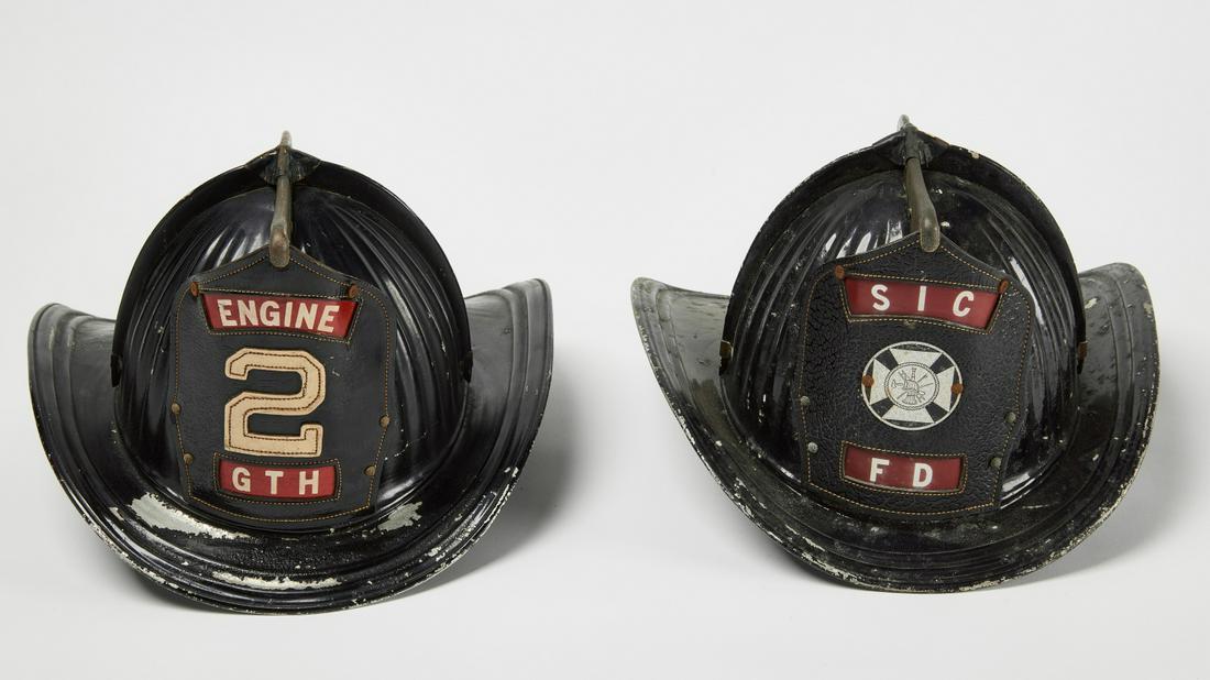 Two Fireman Helmets (1 of 5)